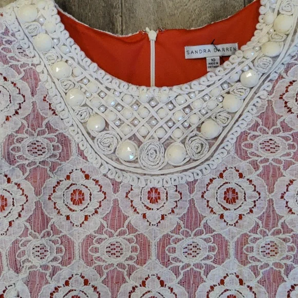 Dress Bundle sz10 Dress Barn Lace Satin - Picture 7 of 10